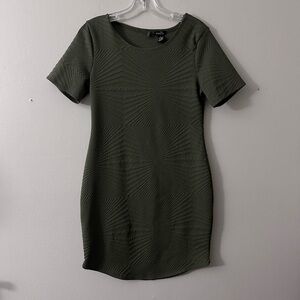 Rue21 Forest Green Mini Dress